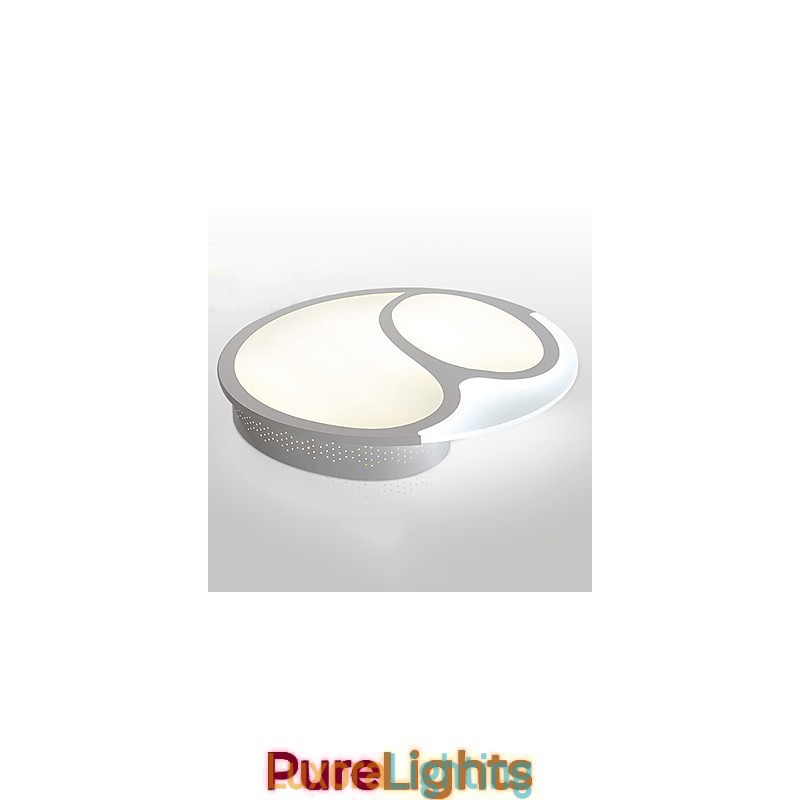 Designer Touch Decorative Flush Mount Modern Contemporary Metal