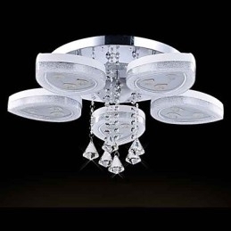Designer Touch Decorative Flush Mount Modern Contemporary Metal