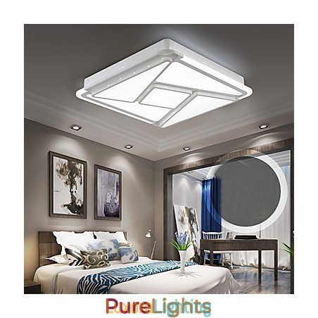 Designer Touch Decorative Flush Mount Modern Contemporary Metal