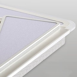 Designer Touch Decorative Flush Mount Modern Contemporary Metal