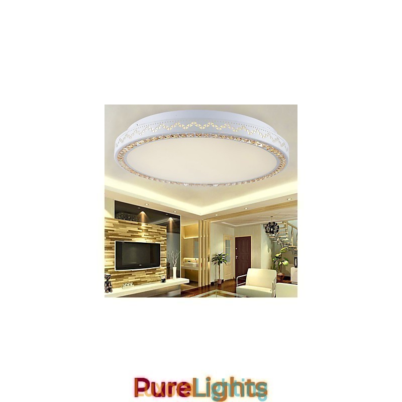 Designer Touch Decorative 90~265V Flush Mount Crystal Modern Contemporary Metal Metal