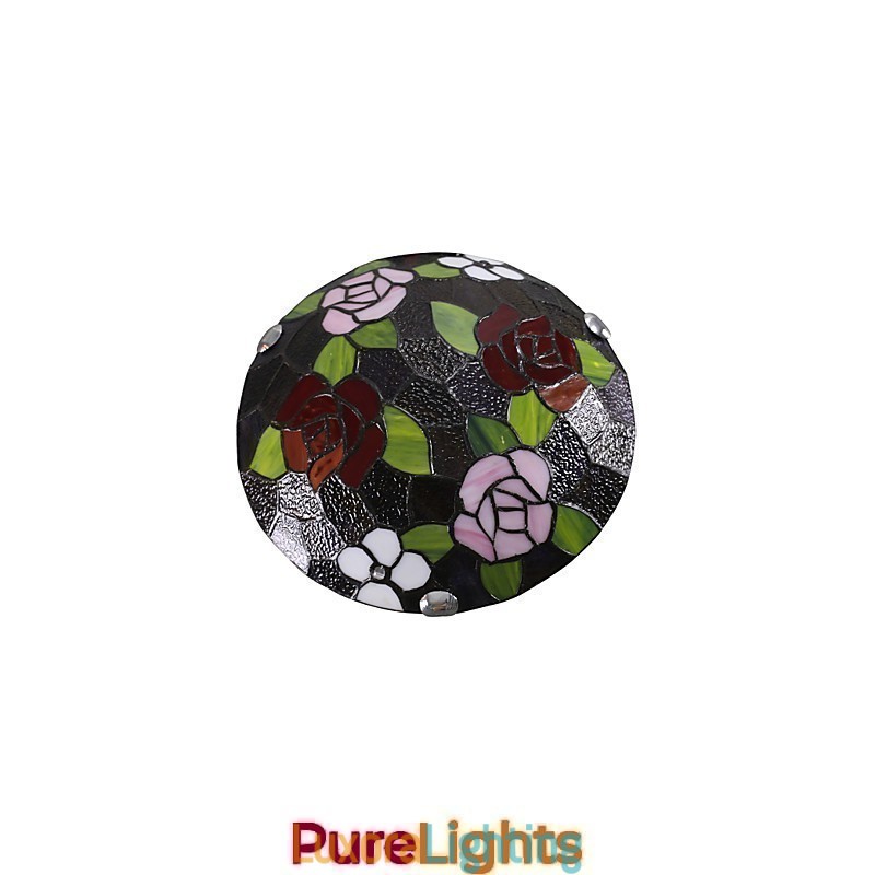 Designer Touch Decorative Mediterranean Sweet Children Absorb Dome Light Rose 50 Cm in Diameter