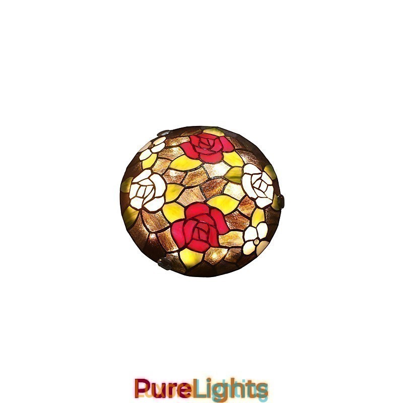 Designer Touch Decorative Mediterranean Sweet Children Absorb Dome Light Rose 50 Cm in Diameter