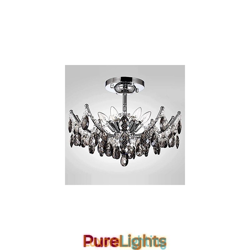 Designer Touch Decorative Chandelier 6 Light Simple Modern Artistic