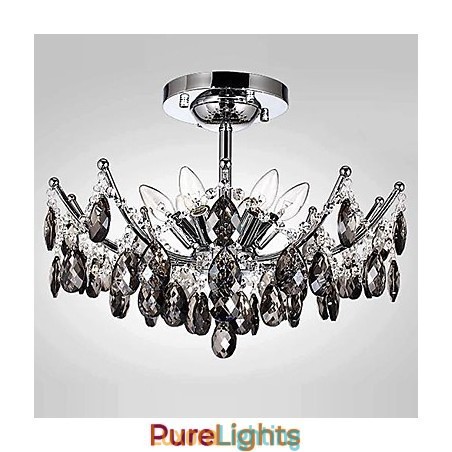 Designer Touch Decorative Chandelier 6 Light Simple Modern Artistic