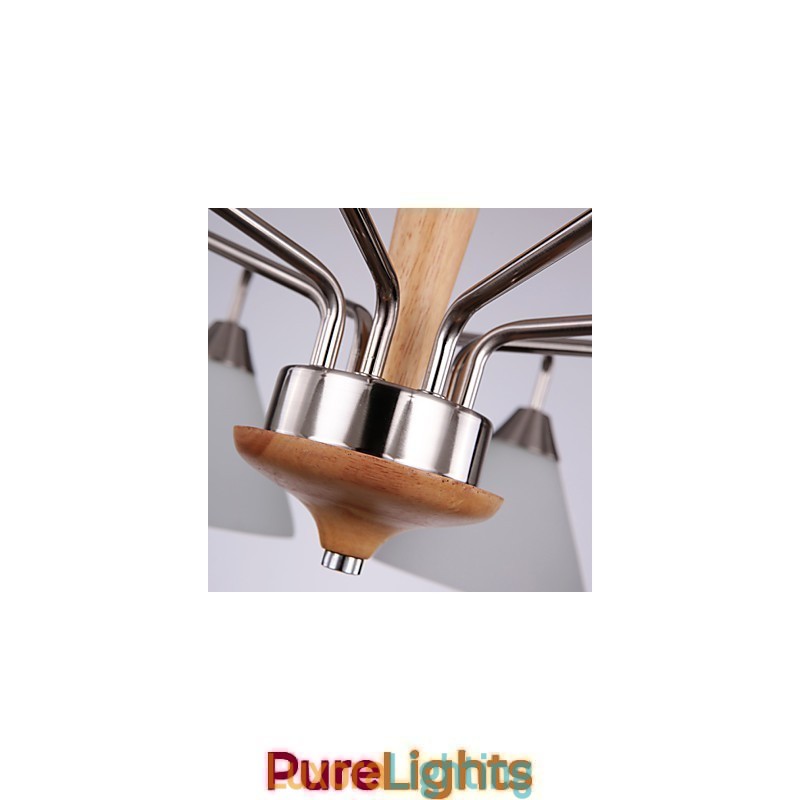 Designer Touch Decorative Flush Mount Mini Style Modern Contemporary Wood Bamboo