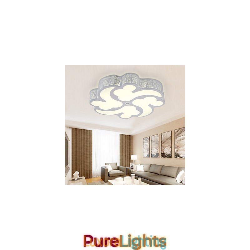 Designer Touch Decorative Flush Mount Modern Contemporary Metal