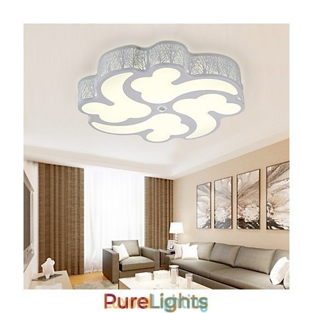 Designer Touch Decorative Flush Mount Modern Contemporary Metal