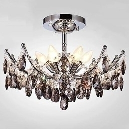 Designer Touch Decorative Chandelier 6 Light Simple Modern Artistic