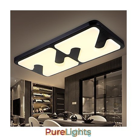 Designer Touch Decorative Flush Mount Modern Contemporary Metal