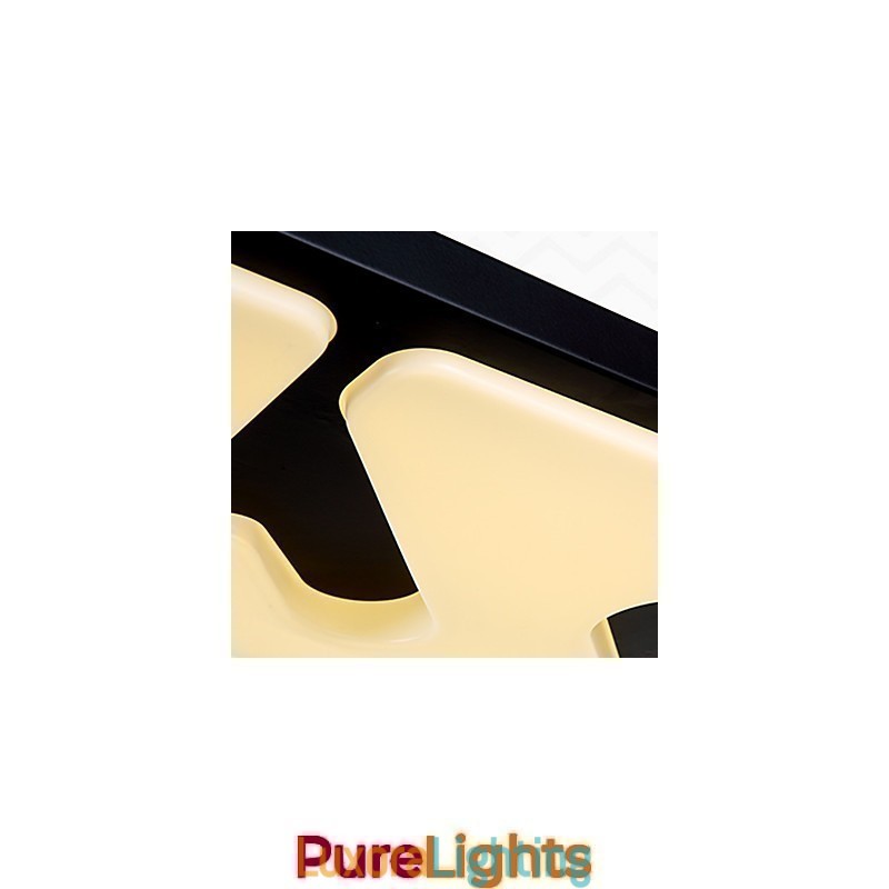 Designer Touch Decorative Flush Mount Modern Contemporary Metal