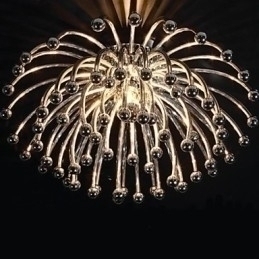 Designer Touch Decorative Reative Spider Plating Taiwan Wall Chrysanthemum Ceiling Lamps