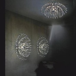 Designer Touch Decorative Reative Spider Plating Taiwan Wall Chrysanthemum Ceiling Lamps