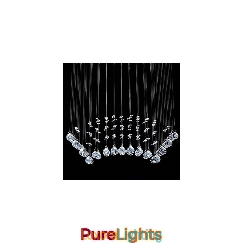 Designer Touch Decorative Traditional Classic Crystal Chrome Metal Flush Mount