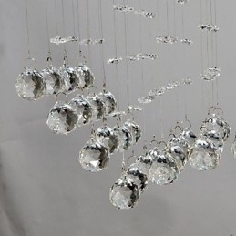 Designer Touch Decorative Traditional Classic Crystal Chrome Metal Flush Mount