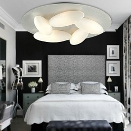 Designer Touch Decorative Modern Flush Mount with 5 Lights (G9 Bulb Base)