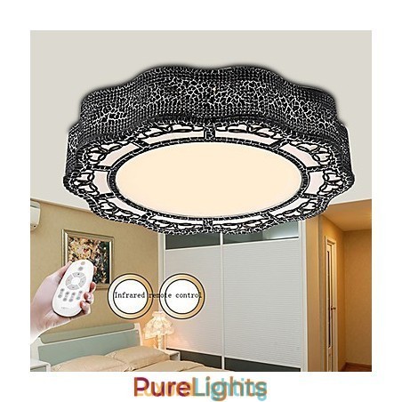 Designer Touch Decorative Flush Mount Modern Contemporary Metal