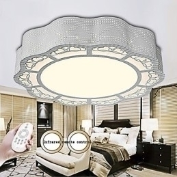 Designer Touch Decorative Flush Mount Modern Contemporary Metal