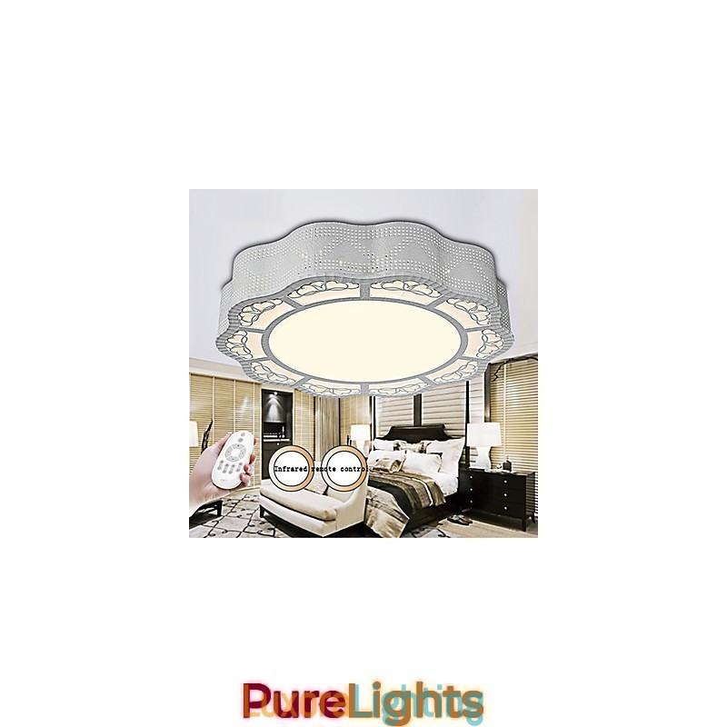 Designer Touch Decorative Flush Mount Modern Contemporary Metal