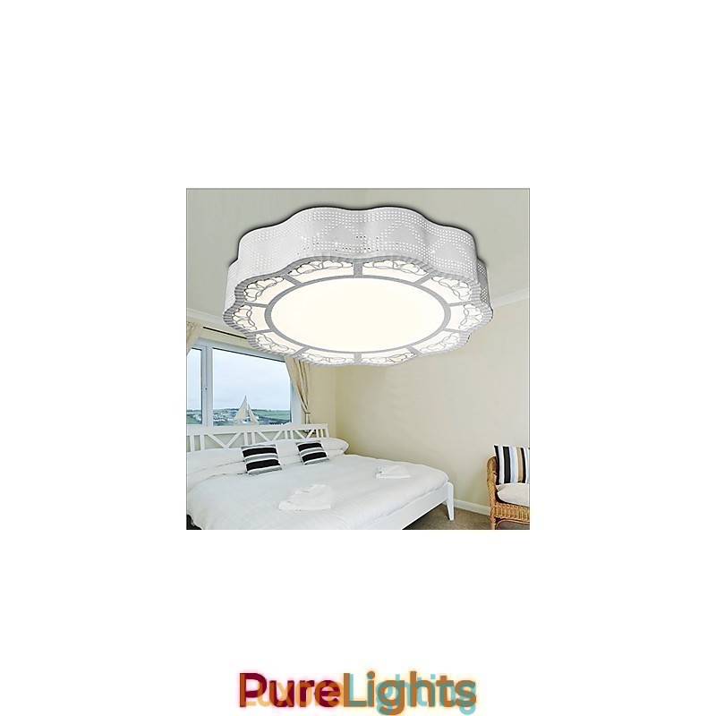 Designer Touch Decorative Flush Mount Modern Contemporary Metal