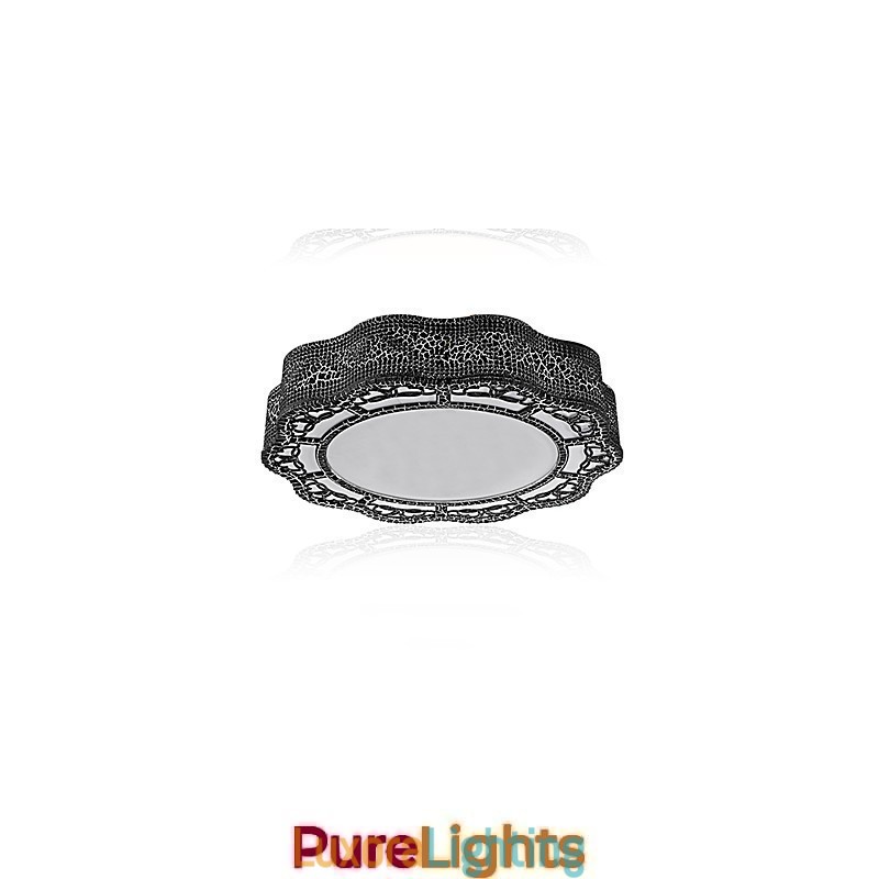 Designer Touch Decorative Flush Mount Modern Contemporary Metal