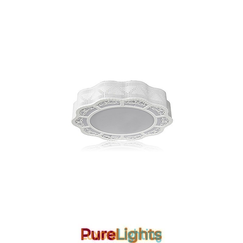 Designer Touch Decorative Flush Mount Modern Contemporary Metal