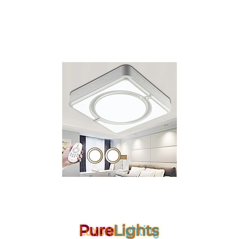 Designer Touch Decorative Flush Mount Modern Contemporary Metal