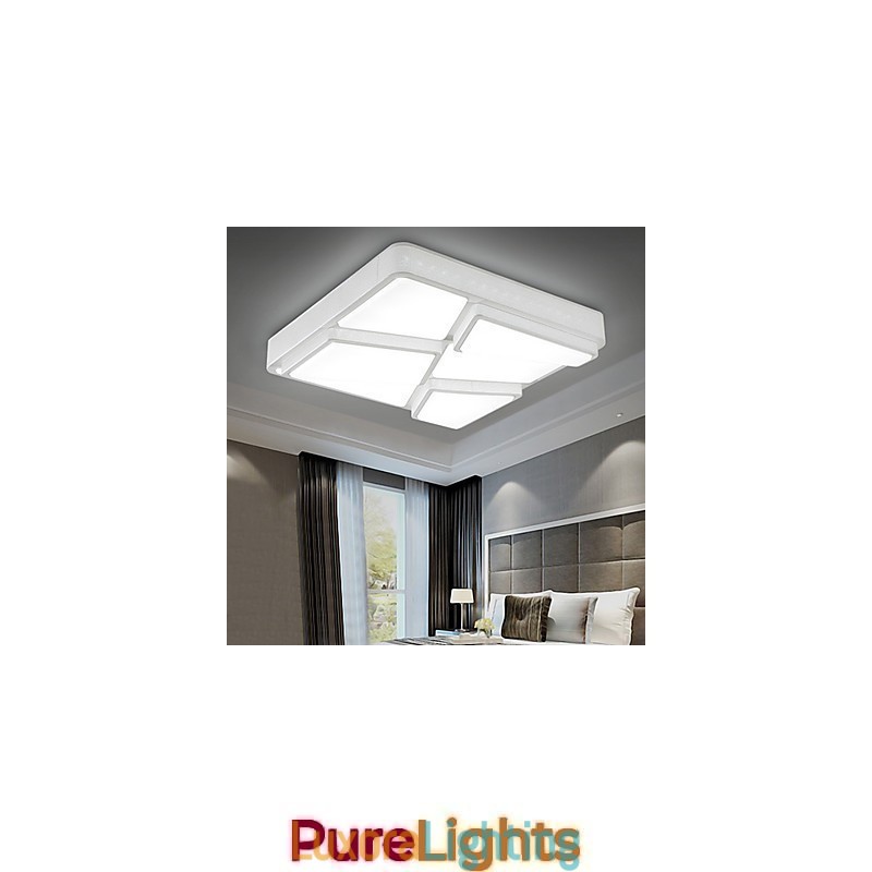 Designer Touch Decorative Flush Mount Modern Contemporary Metal