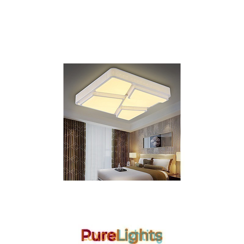 Designer Touch Decorative Flush Mount Modern Contemporary Metal