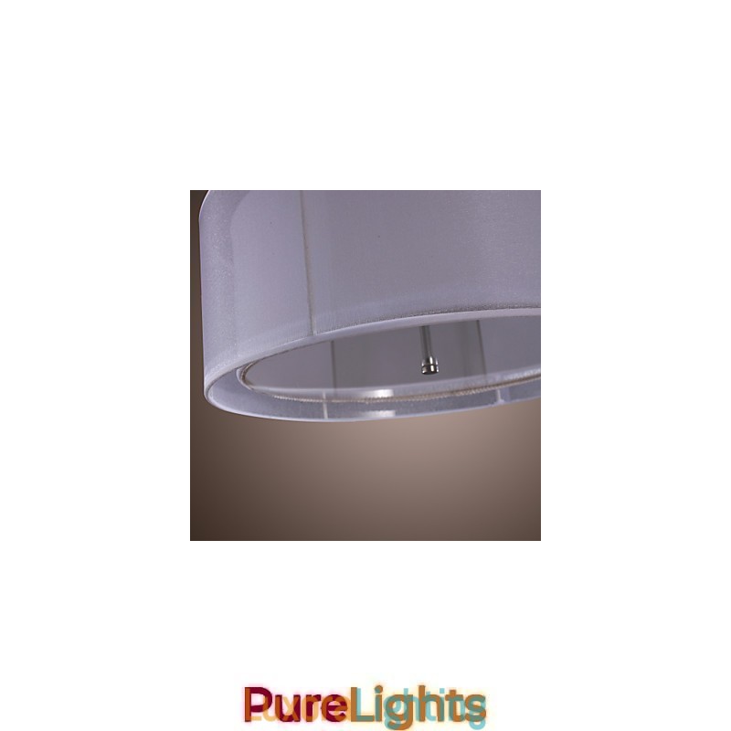 Designer Touch Decorative Modern Acrylic Flush Mount with 3 Lights Cylinder Design