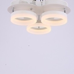 Designer Touch Decorative Flush Mount Modern Contemporary Metal