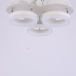 Designer Touch Decorative Flush Mount Modern Contemporary Metal