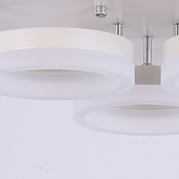 Designer Touch Decorative Flush Mount Modern Contemporary Metal