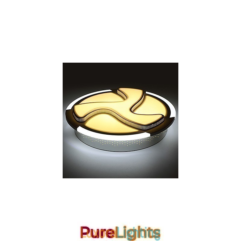 Designer Touch Decorative Flush Mount Modern Contemporary Metal