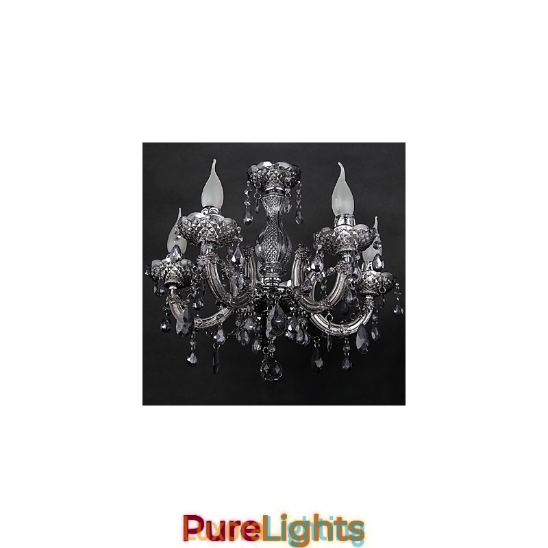 Designer Touch Decorative Modern Contemporary Crystal Metal Flush Mount