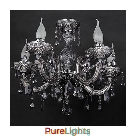 Designer Touch Decorative Modern Contemporary Crystal Metal Flush Mount