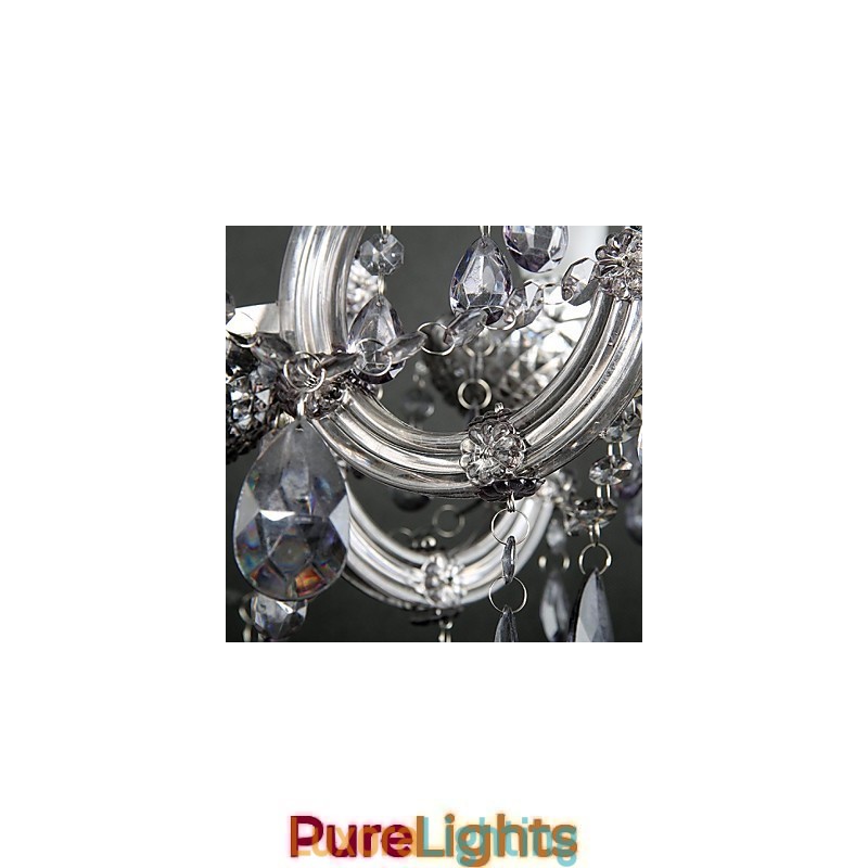 Designer Touch Decorative Modern Contemporary Crystal Metal Flush Mount