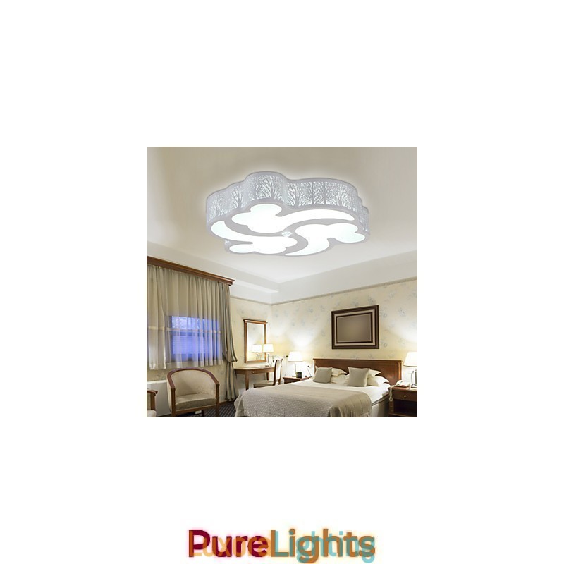 Designer Touch Decorative Flush Mount Modern Contemporary Metal