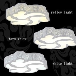 Designer Touch Decorative Flush Mount Modern Contemporary Metal