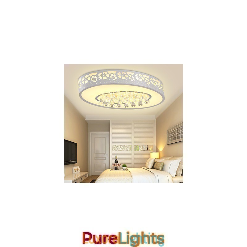 Designer Touch Decorative Flush Mount Modern Contemporary Metal