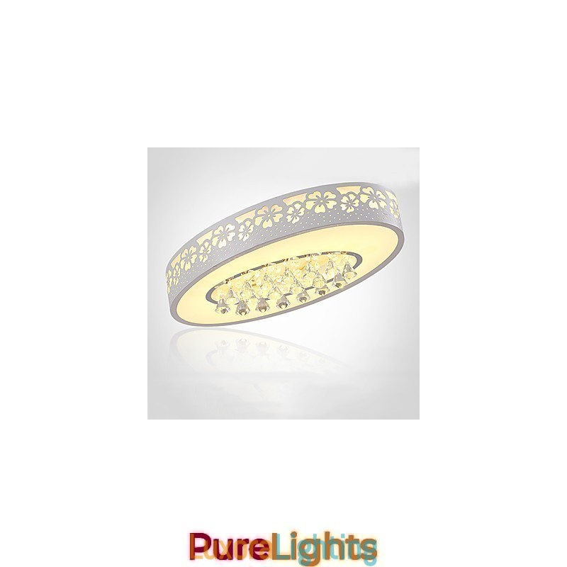 Designer Touch Decorative Flush Mount Modern Contemporary Metal