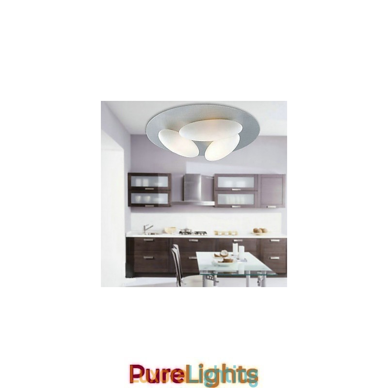 Designer Touch Decorative Nature Inspired Minimalist Ceiling Light With 3 Eggs Shade