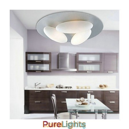 Designer Touch Decorative Nature Inspired Minimalist Ceiling Light With 3 Eggs Shade