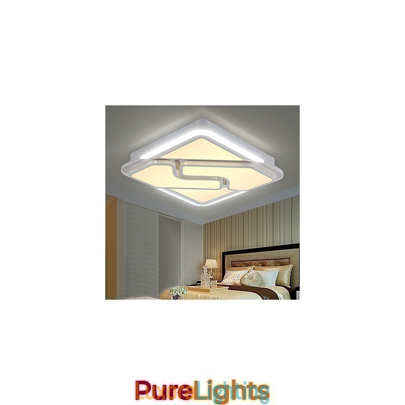 Designer Touch Decorative Flush Mount Modern Contemporary Metal