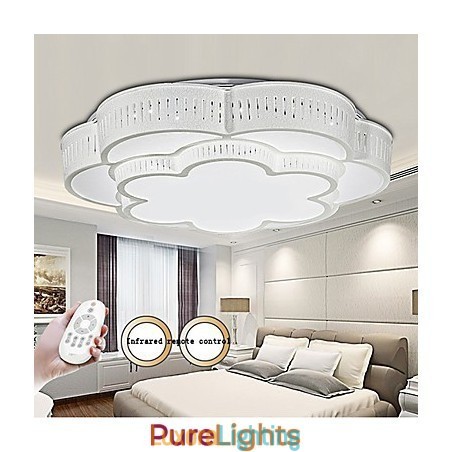 Designer Touch Decorative Flush Mount Modern Contemporary Metal