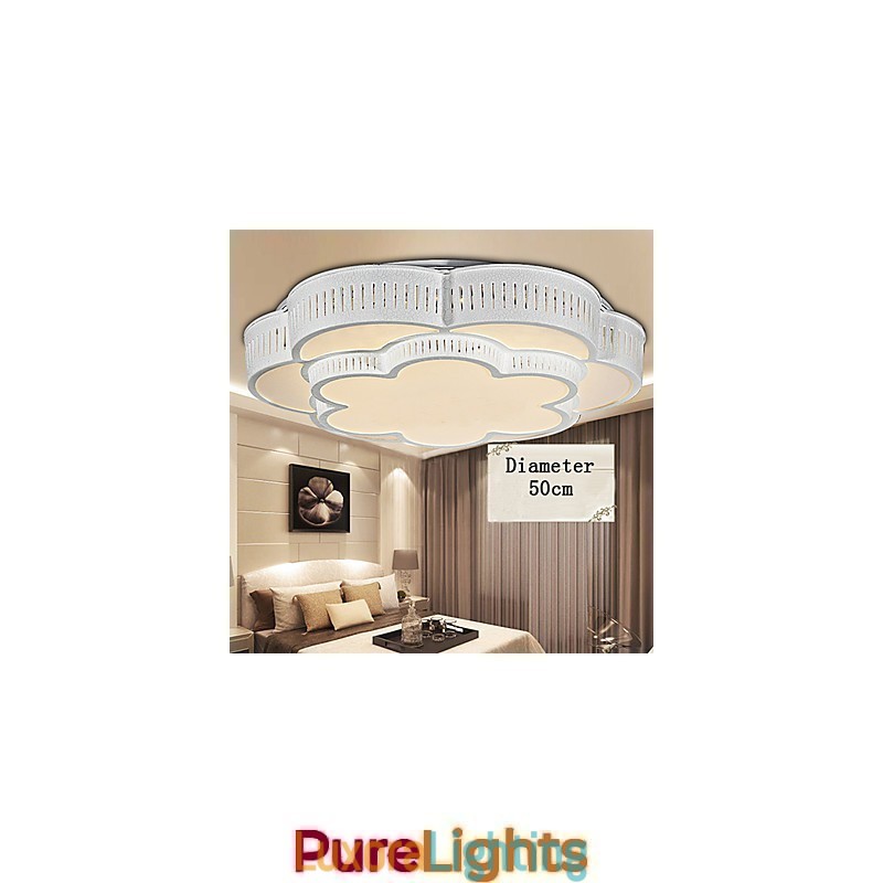 Designer Touch Decorative Flush Mount Modern Contemporary Metal