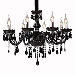 Designer Touch Decorative Modern Contemporary Crystal Electroplated Chandelier