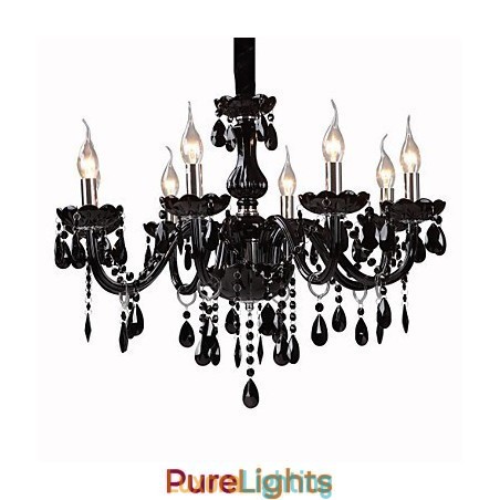 Designer Touch Decorative Modern Contemporary Crystal Electroplated Chandelier