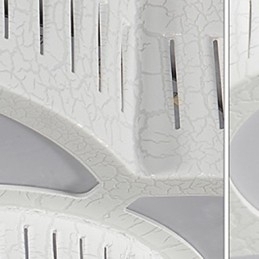 Designer Touch Decorative Flush Mount Modern Contemporary Metal