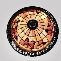Designer Touch Decorative Mini Style Brass Metal Flush Mount